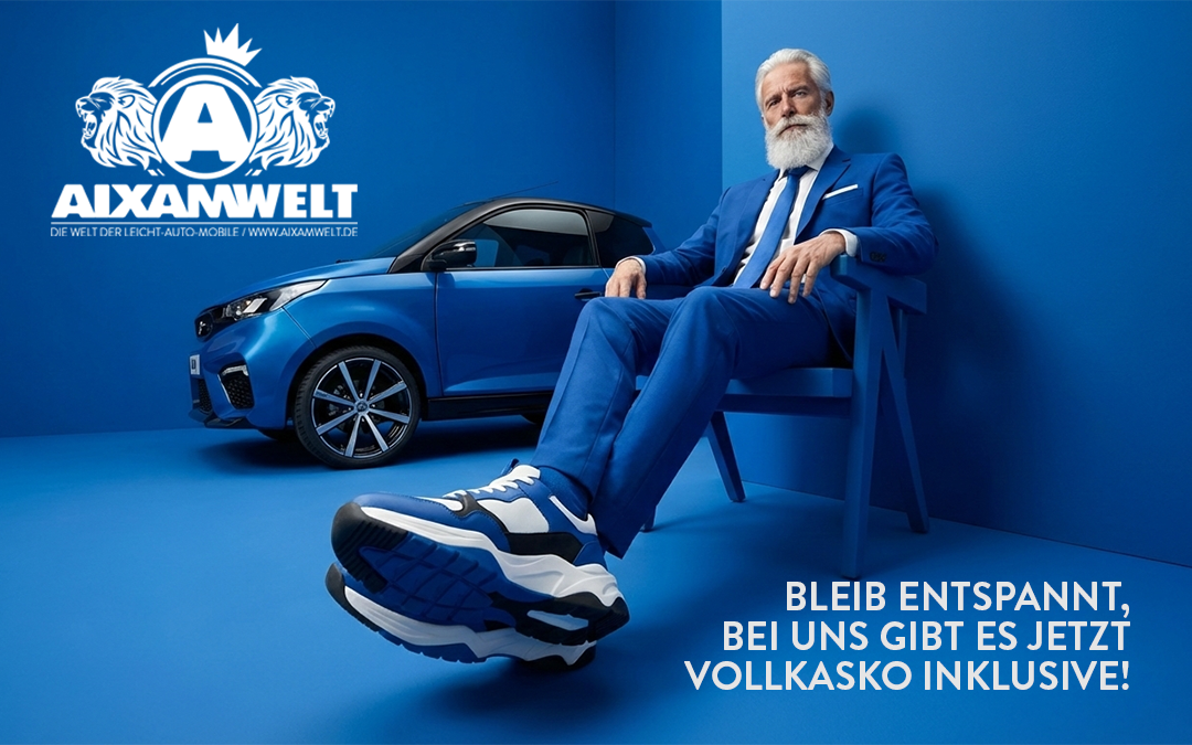 Aixam Vollkasko Versicherung inklusive
