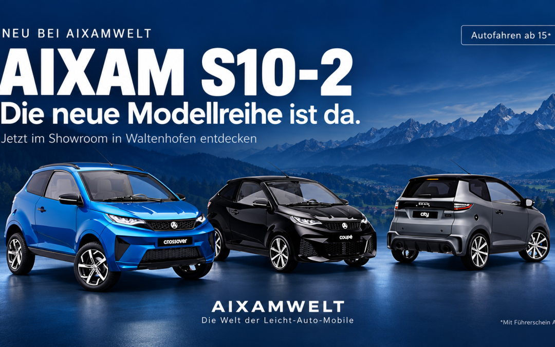 AIXAM S10-2: Neue Modelle im Allgäu | AIXAMWELT